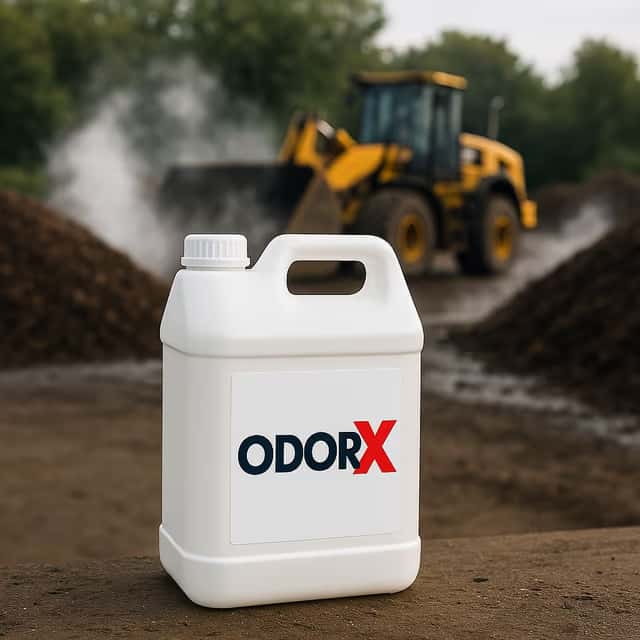 Odorx - aplicación en uso